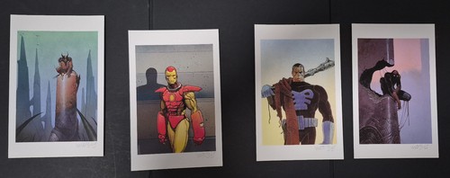 Moebius lot signed marvel - moebius, 4