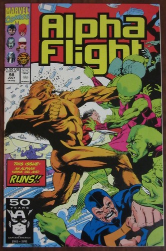 Alpha flight 1983 series - flight,